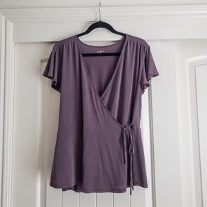 Loft wrap top
